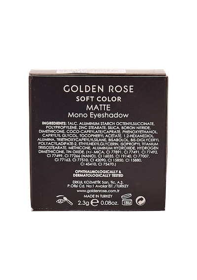 Soft Color Matte Mono Eyeshadow No: 03 -tekli Mat Göz Farı Diğer