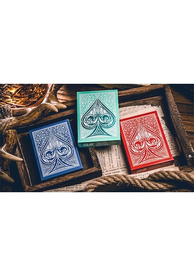 King Star Sanctuary Cyan Premium Oyun Kağıdı Limited Edition Koleksiyonluk İskambil Kartları