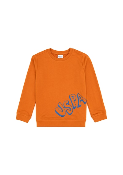 U.S. Polo Assn. Erkek Çocuk Bakır Bisiklet Yaka Basic Sweatshirt 50313979-VR182
