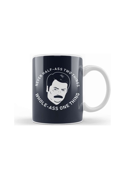 Parks And Rec Lesson Of The Swanson Kupa Bardak Porselen Karışık