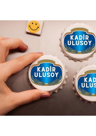 Esprili İsme Özel Kapak Magnet Açacak