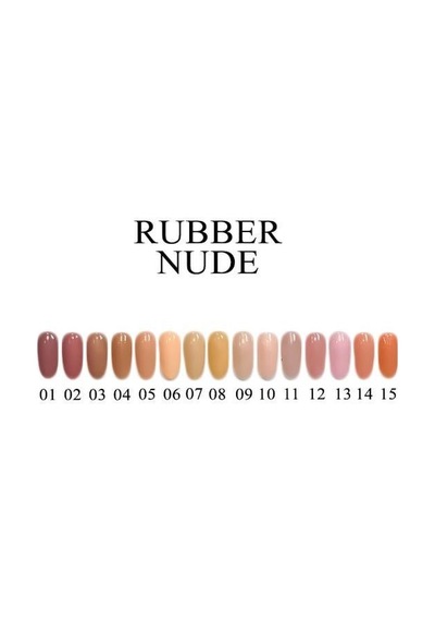 Gelisa Kalıcı Oje 18ml Rubber Nude L001 Diğer
