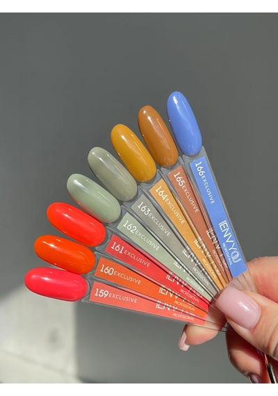 Envy Kalıcı Oje Exclusive Seri Soluk Mavi 10gr No:166