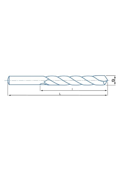Fett 1,00mm Drillcraft Dın388 Tin Hss Matkap Ucu 10'lu