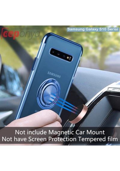Galaxy S10E Yüzüklü Stantli Köseleri Renkli Seffaf Gess Kilif 328715156 - Kampanya-Renk / Istemiyorum-Rose