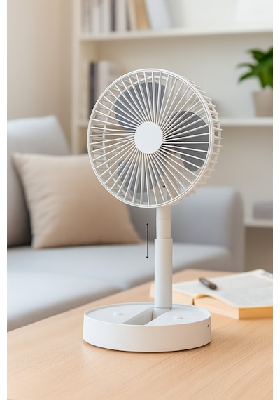 Vantilatör Fan Katlanabilir Sessiz Masaüstü Vantilatör Güçlü Motorlu Usb Şarjlı Soğutucu Fan Blic Vantilatör Fan Katlanabilir Sessiz Masaüstü Vantilatör Güçlü Motorlu Usb Şarjlı Soğutucu Fan Blic