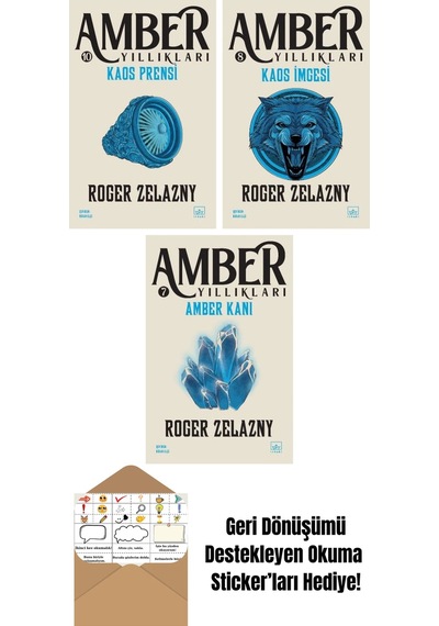 Kaos Prensi / Amber Yıllıkları 10 + Kaos İmgesi Amber Yıllıkları 8 + Amber Kanı / Amber Yıllıkları 7