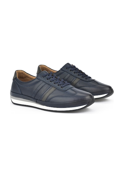 Ziya, Erkek Hakiki Deri Sneaker 1611002z060 Lacivert 1311002 060 200 Lacivert