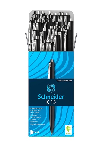 Schneider Tükenmez Kalem Mavi Yazım K15 1 Adet