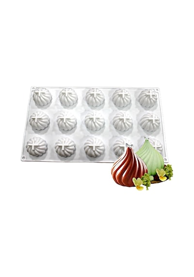 Çoklu Silikon Tart Kek Pasta Tatlı Kalıbı - Sf843-1
