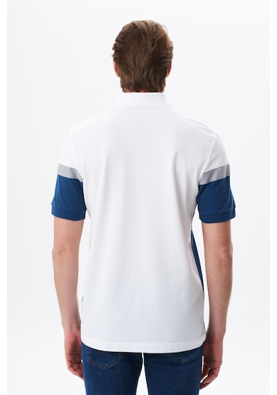 AR-MA Arma Erkek Regular Fit Basic % 100 Pamuk Pike Polo Yaka Tişört Y29374354702 Beyaz
