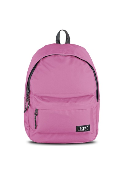 Jacbag Classic-tek Bölmeli Sırt Çantası-pastel Pembe Renk:pastel Pembe