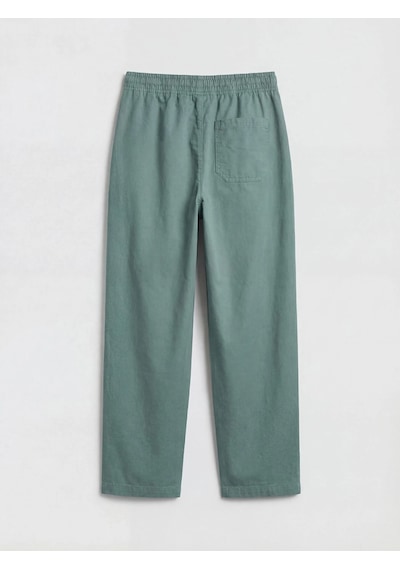 Lc Waikiki Yeşil Pileli Gabardin Erkek Çocuk Pantolon