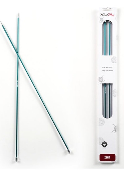 Knitpro Zing El Örgü Şişi 40cm 3.25mm Single Pointed Ndsl 47326