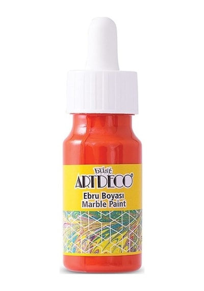 Artdeco Ebru Boyası Turuncu