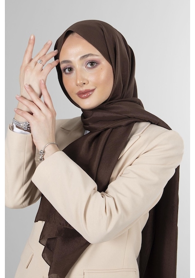 Harem Scarf Brisa Vual Şal - Çikolata - Çikolata