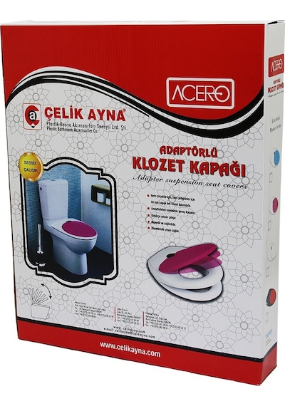 Acero Çocuk Adaptörlü Klozet Kapak 5570 Çok Renkli