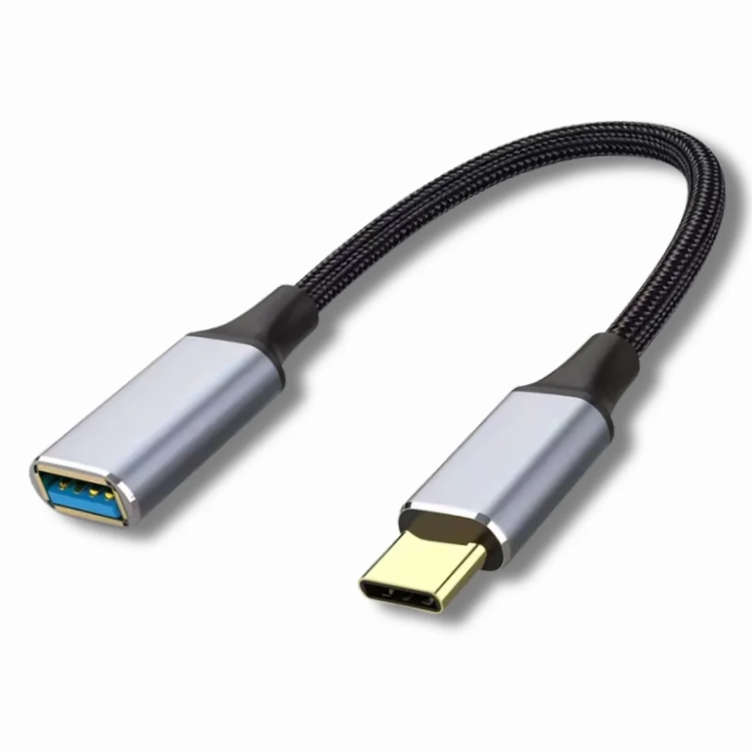 Samsung Uyumlu Usb Type C To Usb 3.0 Dişi Erkek Uzatma Kablosu Ara Ek Bağlantı 5gbps 50 Cm