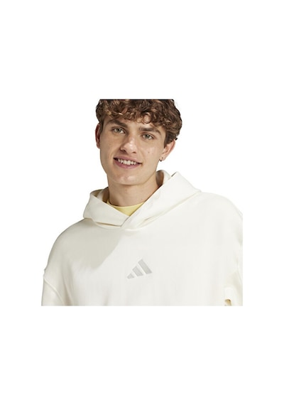 Adidas All Szn French Terry Erkek Beyaz Sweatshirt Erkek Günlük Sweatshirt Iy4154 Beyaz BEYAZ