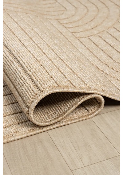 Seyran Halı Loopy 623 Bej %50 Polyester - Polipropilen Yolluk