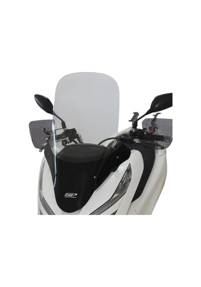 GP Kompozit Honda PCX 125 2018-2020 Uyumlu Ön Cam Şeffaf 65 cm