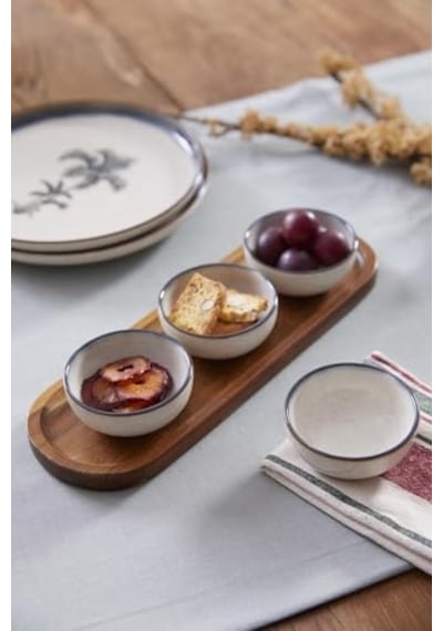 Kütahya Porselen Palmiye Multi 4 Parça 8 Cm Kase 80794 Diğer