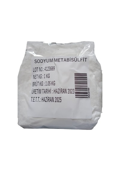 Meteksan Sodyum Metabisülfit E223 1 KG