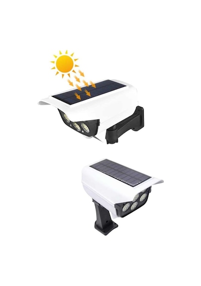 Solar Bahçe Lambası Uzaktan Kumandalı Kamera Görünümlü Hareket Sensörlü Diğer 88805842