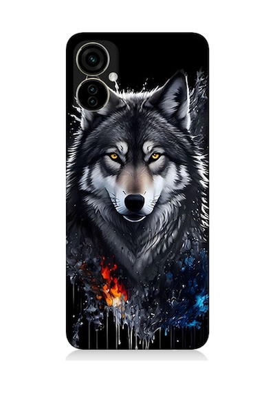 Tecno Spark 9 Pro Uyumlu Silikon Kılıf Yalnız Kurt
