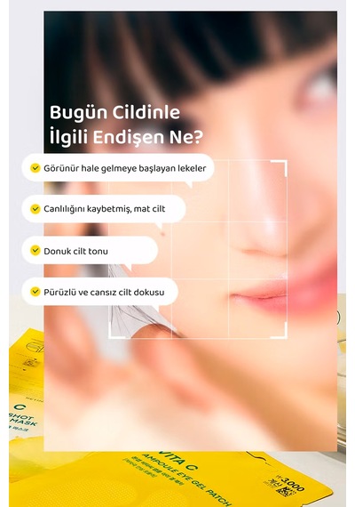Retinol Ve C Vitamini İçeren Leke Kremi Vita C Cream 50 Ml