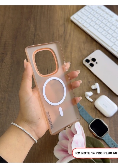 Redmi Note 14 Pro Plus 5g Magsafe Uyumlu Mat Sert Klein Kılıf Çöl