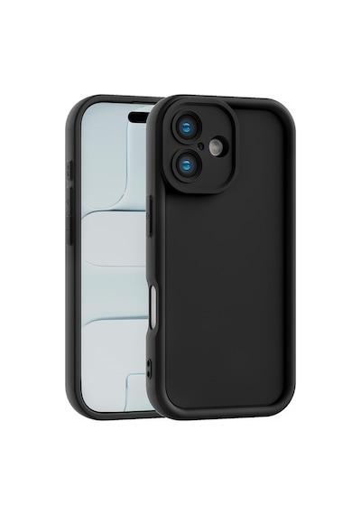 Apple Uyumlu iPhone 16 Plus Kamera Çıkıntılı Mat Silikon Telefon Kılıfı