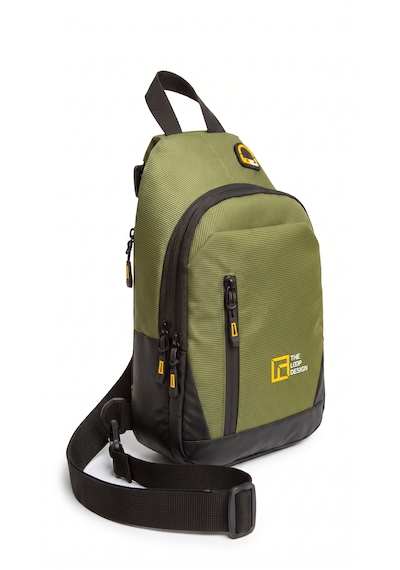 Esvelans Unisex Çapraz Askılı Göğüs Ve Omuz Çantası Body Bag İkili Set Haki - Lacivert