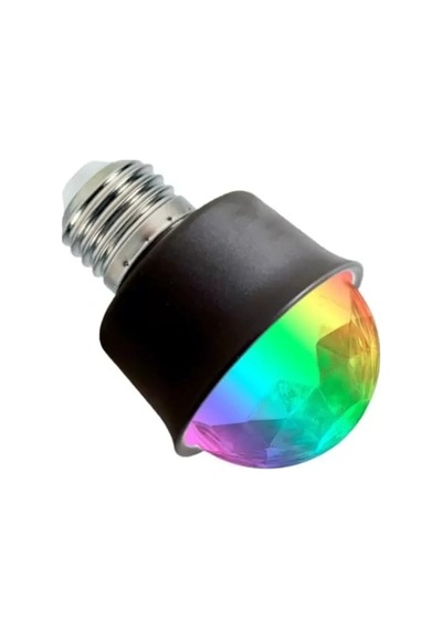 Hubrendy Sh Ledx Al-kx6882 Mini 360 Derece Led 3.3 Watt E27 Duy Rgb Disko Lamba