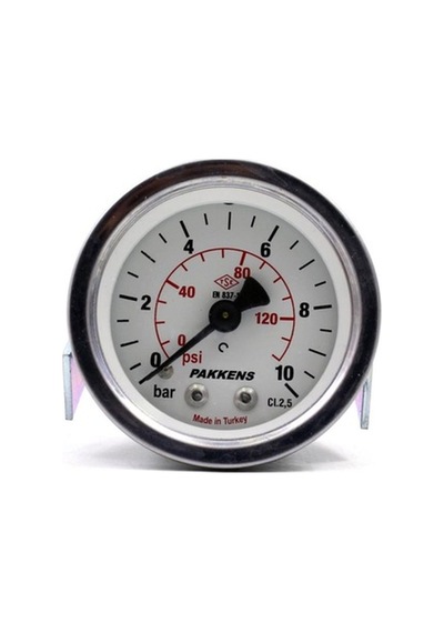 Pakkens 0-10 Bar 63 Mm Arkadan Bağlantılı Panotipi Kuru Manometre