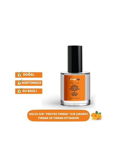 Freshup Portakal Özlü Kalıcı Oje ve Protez Tırnak Çıkarıcı 10 ML