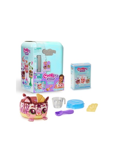 Cookeez Makery Buzdolabı Sürpriz Pasta Oyuncak Pelüş Interaktif Kokulu Sürpriz Oyuncak Seti