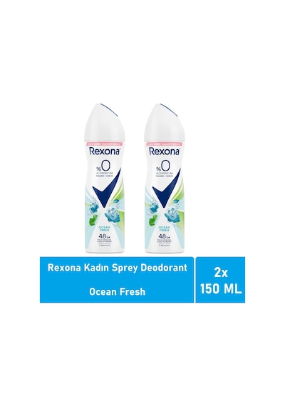Rexona Ocean Fresh Kadın Sprey Deodorant 2 x 150 ML