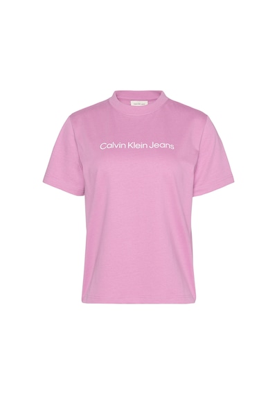 A- Inst Logo Classıc Tee Ss Kadın Pembe T-shirt Pembe