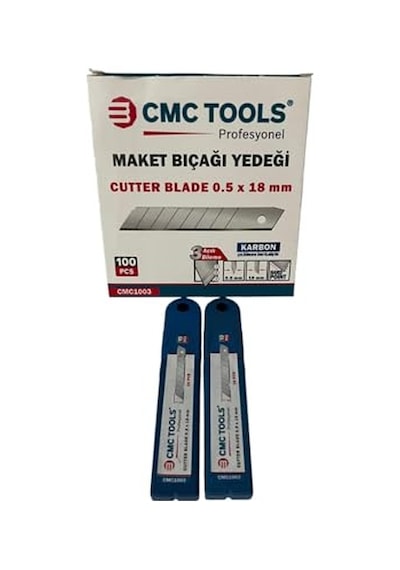 Tr Bıçağı Yedeği 0.5x18 Mm 100 Adet Model Cmc1003