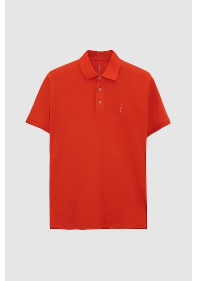 Twn Slim Fit Kiremit Pike Dokulu T-shirt 4ec146011784m KIREMIT