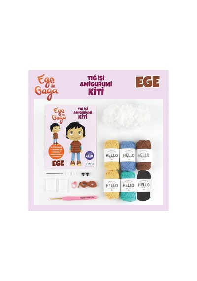 Amigurumi Seti, Ege, Amigurumi Oyuncak Lak06 Karışık - 326957629