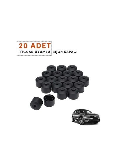 Tiguan 2008-2018 Bijon Kapağı 20 Adet 1k0601173