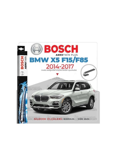Bmw X5 F15/F85 Muz Silecek Takımı 2014-2017 Bosch Aerotwin