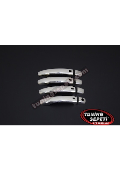 Audi Q7 2006 - 2014 Kapı Kolu Sensörlü Paslanmaz Çelik