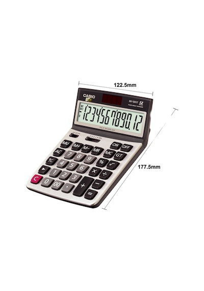 Casio Dx 120st 12 Hane Oynar Başlıklı Masa Üstü Hesap Makinesi
