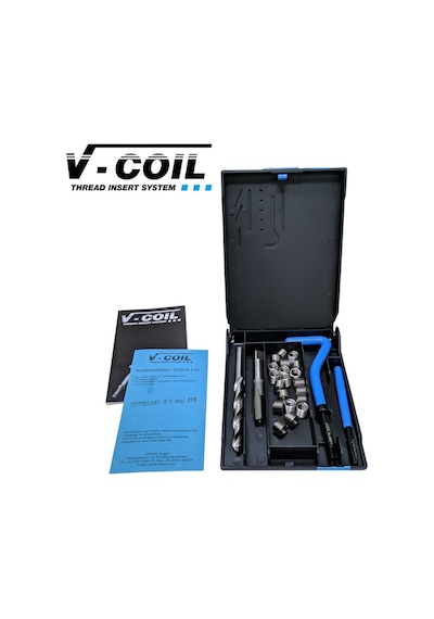 V-coil M8x1.0 Helicoil Seti Diş Tamir Takımı