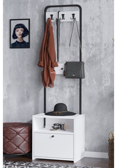 Decormet Tina Vestiyer Dec0095 Beyaz Beyaz