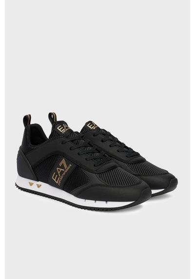 Ea7 Unisex Ayakkabı 7x000337 Af18613 Mz185 Siyah-beyaz-gold Siyah-beyaz-gold