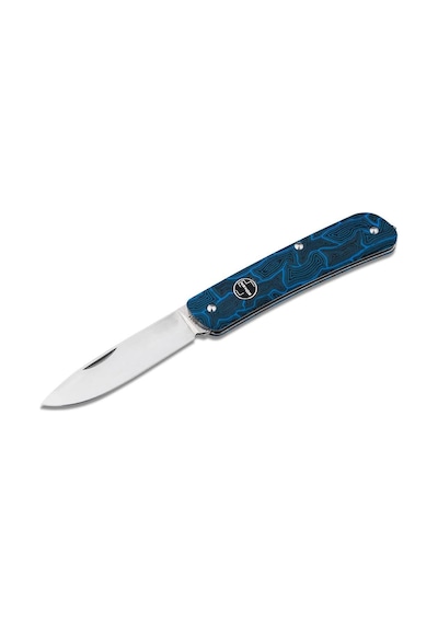 Böker Plus Tech Tool Blue Damast G10 Kamp Çakı Çok Renkli